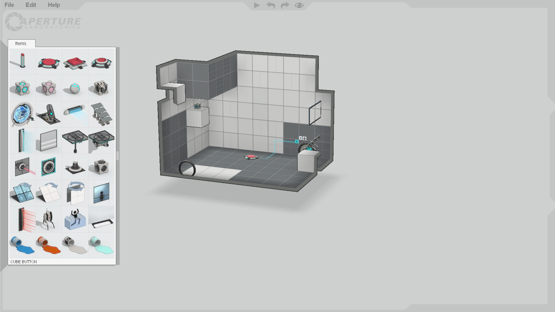 level editor in Portal